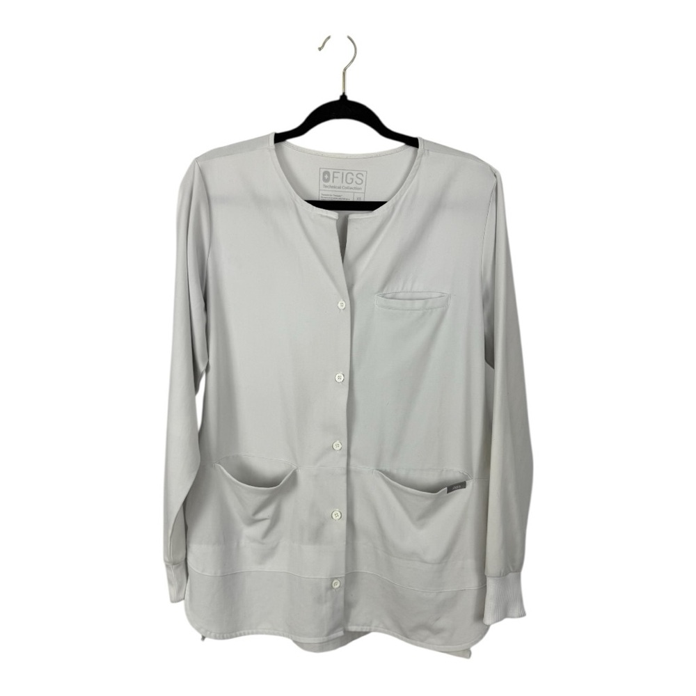 Figs Off-White Technical Collection Top